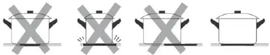 HOOVER HIFS430B - Utilisation des commandes tactiles - 4