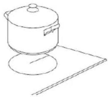 HOOVER HIFS430B - Rozměry nádobí - 1