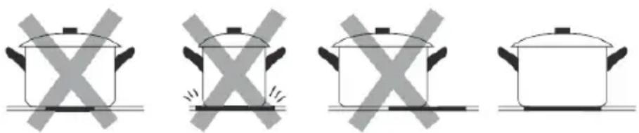 HOOVER HIFS430B - Volba varného nádobí - 4