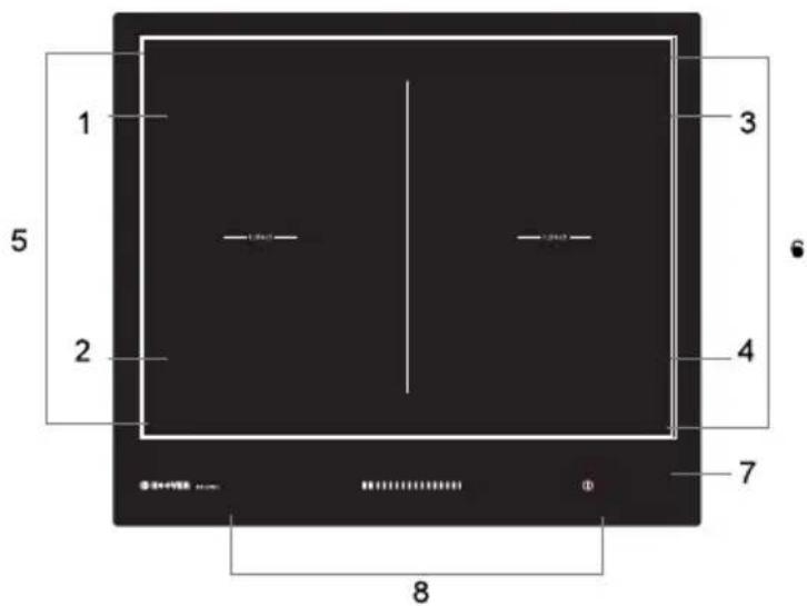 HOOVER HIFS430B - Top View - 1