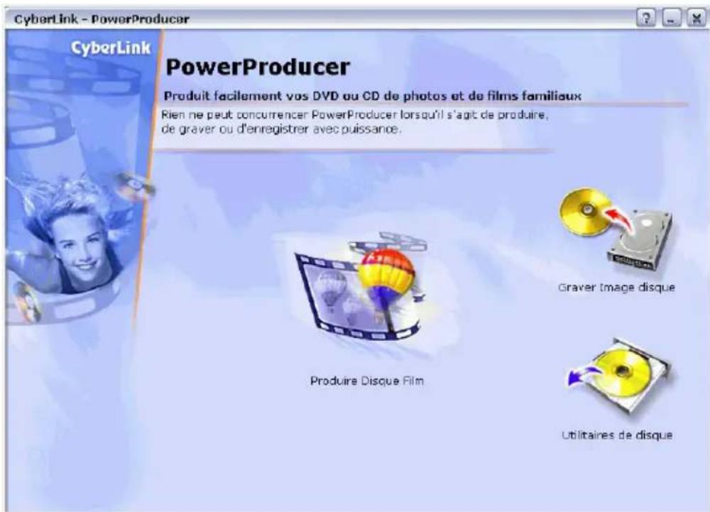 CYBERLINK PowerProducer 1.0 - Démarrage - 1