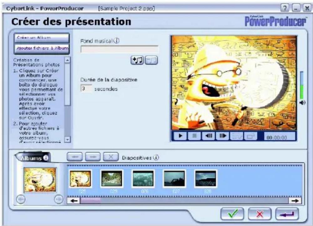 CYBERLINK PowerProducer 1.0 - Début 2015 Création de presentations - 1