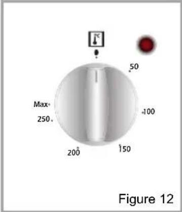 VESTEL VEB14026 - Bouton du thermostat du four: - 1