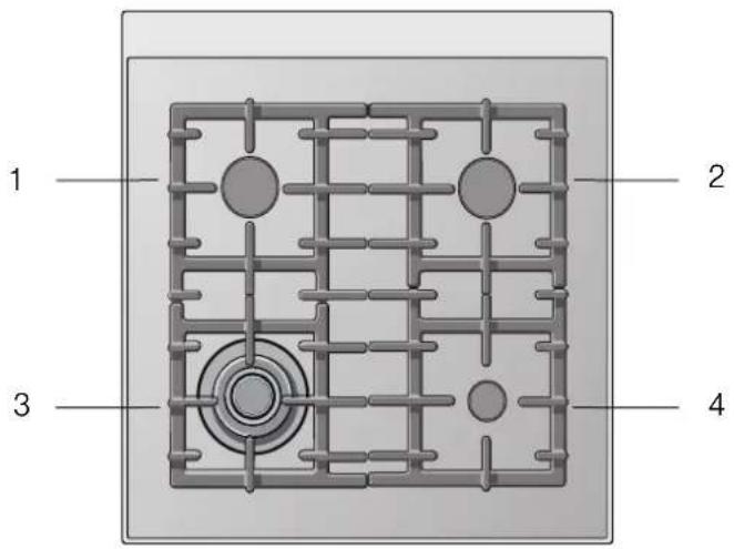 BOSCH HGD74X455Q - Bişirmə sahəsi - 1