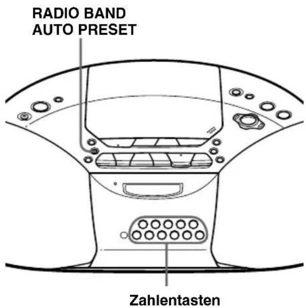 SONY CFDS20CP - Wiedergegen gespeicherter Radiosender - 1
