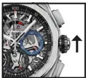 ZENITH Defy El Primero 21 95.9000.900478.R582 - 4→YCTAHOBKA BPEMEH - 3
