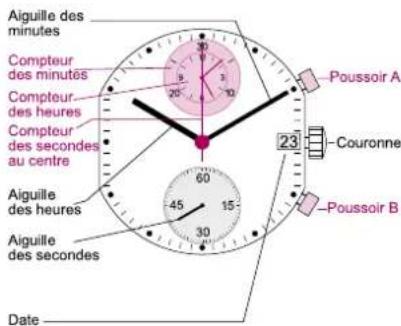 Torgoen T16BKIP44SV - Description des organes d'affichage et de commande (T33) - 1