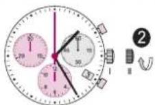 Torgoen T16BKIP44SV - Réglage de la date et de l'heure après un changement de pile - 2