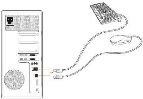 ESSENTIELB Dark'Desk 10045 - Port USB - 1