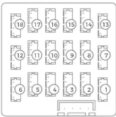DoorBird D2101IKH - CONNECTING CALL BUTTONS TO THE MULTI TENANT MODULE - 2