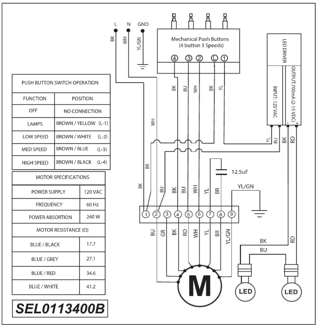 MAYTAG WVW57UC6FS - WIRING DIAGRAM - 1