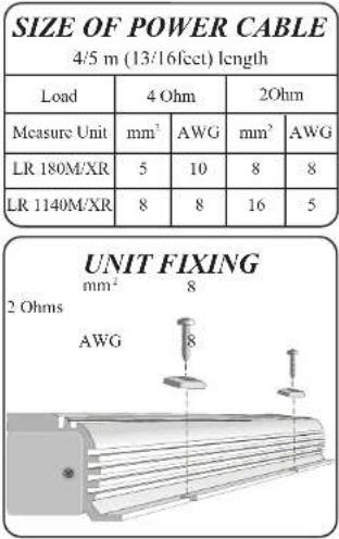 AUDISON LR 1140 M - Attention - 2