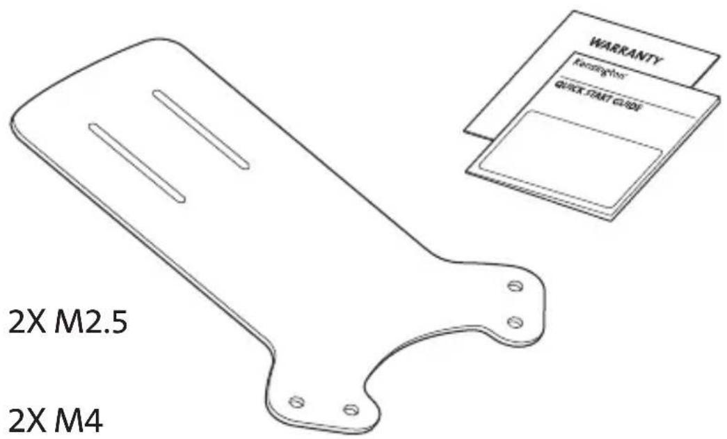 KENSINGTON VESA Mount Plate - VESA Mount Plate - 2