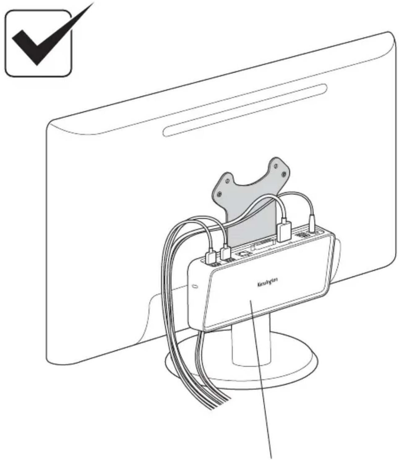 KENSINGTON VESA Mount Plate - VESA Mount Plate - 7
