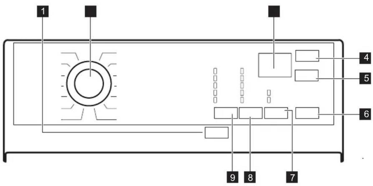 AEG L6TBK62W - BANDEAU DE COMMANDE - 1