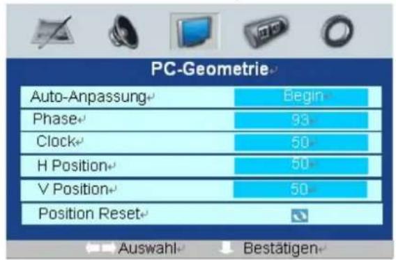 SEG Atlanta - PC-Menü HDMI-Menü - 1