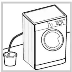 INDESIT IWE 8168 B (EU) - Manuelles Öffnen der Geräteür - 1
