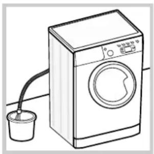 INDESIT IWE 8168 B (EU) - Ouverture manuelle de la porte-hublot - 1