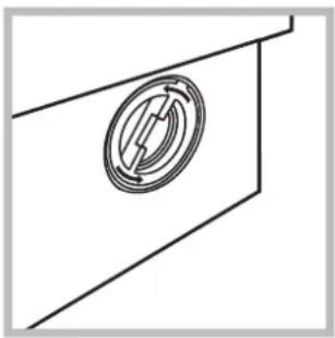 INDESIT IWC 81251 B EU.M - Καθαρισμός της αντλίας - 2