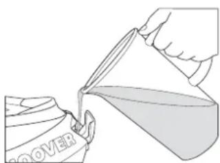 HOOVER IronSpeed SFD4102001 - Capitolo 2.2 - Riempimento del serbatoio dell'acqua - 1