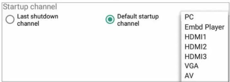 VIEWSONIC IFP98503 - Startup channel (canal de démarrage) - 1