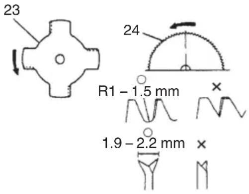 Tanaka TBC225 - Arbre de transmission flexible (Fig. 30) - 3