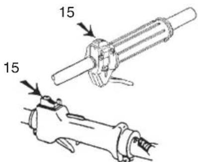 Tanaka TBC225 - Arrêt de l'unité (Fig. 23) - 1