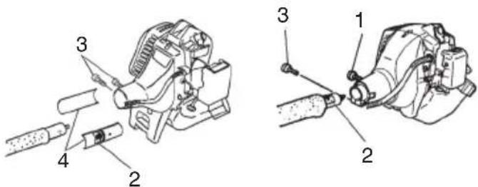 Tanaka TBC225 - Drive shaft to engine (Fig. 1) - 1