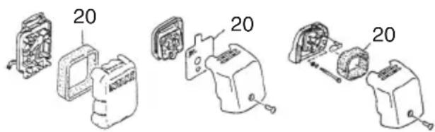 Tanaka TBC225 - Filtre à air (Fig. 25) - 1