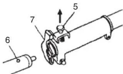Tanaka TBC225 - Installation of attachment - 1