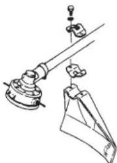 Tanaka TBC225 - Instalacion del protector de cuchilla (Fig. 8, 9, 10, 11) - 2