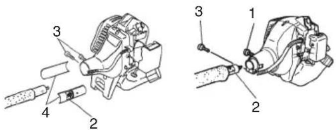 Tanaka TBC225 - Arbre d'entrainment du moteur (Fig. 1) - 1