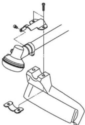 Tanaka TBC225 - Mise en place du carter de protection de lame (Fig. 8, 9, 10, 11) - 4