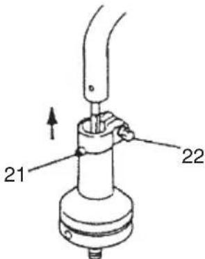 Tanaka TBC225 - Flexible drive shaft (Fig. 30) - 1