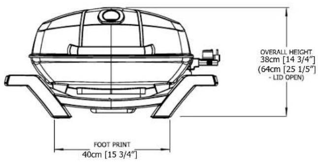 Napoleon TRAVELQ PRO285E - Zusammenbau: - 4