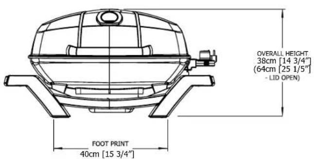 Napoleon TRAVELQ PRO285E - Garantioplysning - 2