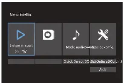 DENON AVRX1600H DAB - Fonction Menu intelligent - 1