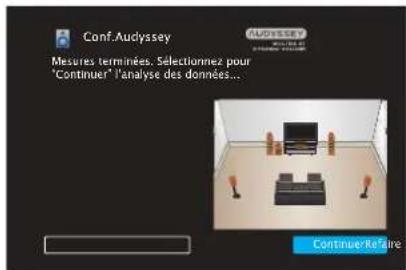 DENON AVRX1600H DAB - Sélectionnez "Continuer" et appuyez ensuite sur ENTER. - 1