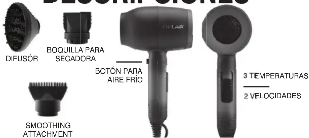 CHI LAVA GF8336 - INSTRUCTIONS IMPORTANTES DE SECURITE - 1