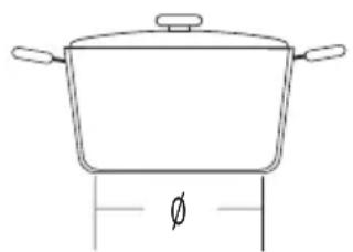 HISENSE I6456C - BATTERIE DE CUISINE ADAPTÉE À UNE TABLE À INDUCTION - 2