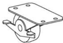 DANBY DAR055D1BSSPRO - CASTER INSTALLATION - 2