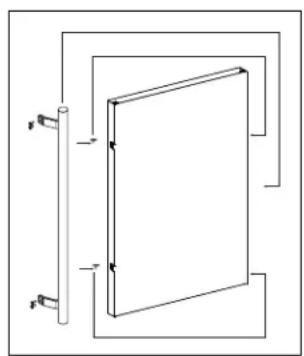 DANBY DAR055D1BSSPRO - DOOR REVERSAL INSTRUCTIONS - 5
