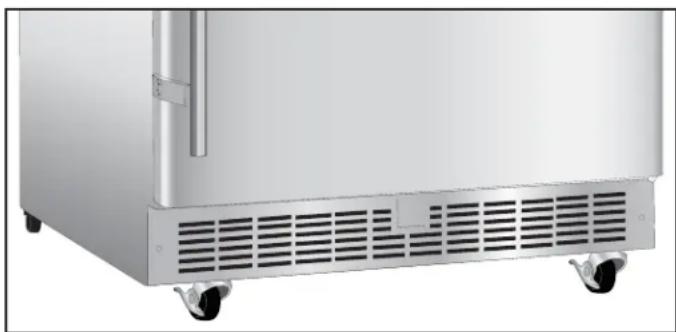 DANBY DAR055D1BSSPRO - FRONT VENT - 1