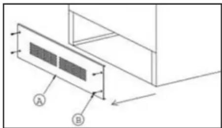 DANBY DAR055D1BSSPRO - DESMONTAJE DE LA CUBIERTA DEL COMPRESOR - 1