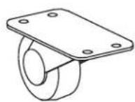 DANBY DAR055D1BSSPRO - CASTER INSTALLATION - 1