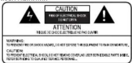 SoundCast VG3 - SAFETY PRECAUTIONS - 1