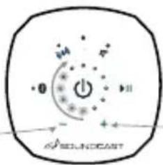 SoundCast VG3 - Akkufüllstandanzeige: - 1