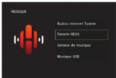 MARANTZ SR6014 - Lecture des Favoris HEOS - 1