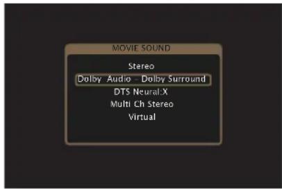 MARANTZ SR6014 - ■ Passage au mode audio - 2