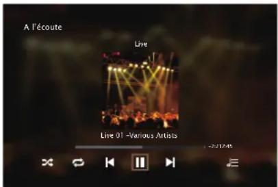 MARANTZ SR6014 - Utilisez △▽ pour sélectionner "Jouez maintenant" ou "Jouer & Remplacer la file d'attente", puis appuyez sur ENTER. - 1